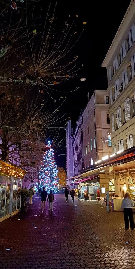 Ginebra se prepara para la Navidad.