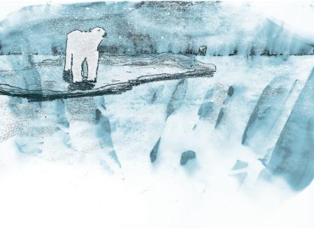 Tom de Freston ilustra 'Leila y la zorra azul' de Kiran Millwood Hargrave