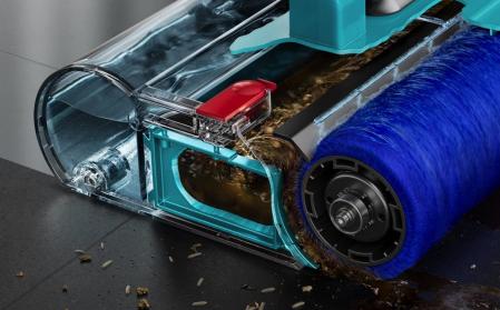 Este cepillo puede aspirar y fregar al mismo tiempo