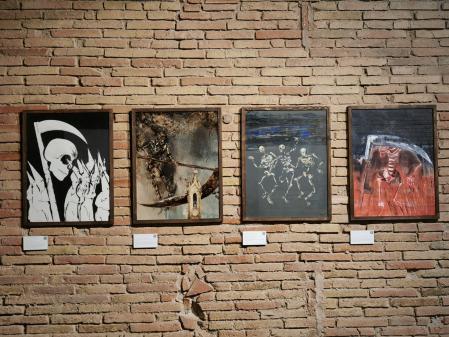 Exposición de los carteles de la procesión de Verges.