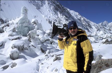 Sebastián Álvaro, en el K2, en 2004