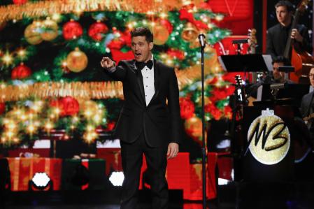 MICHAEL BUBLE'S CHRISTMAS IN HOLLYWOOD -- Pictured: Michael Buble -- (Photo by: Vivian Zink/NBC/NBCU Photo Bank)