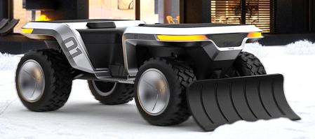 El futurista quad con conducción autónoma y funciones robotizadas.