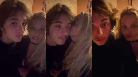 Britney Spears, feliz tras reencontrarse con sus hijos la pasada Navidad.