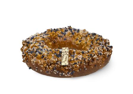 El roscón de Reyes de violetas de Bubó