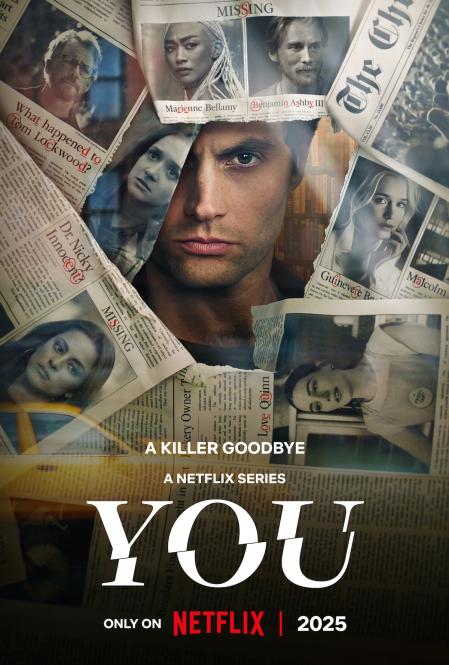 Poster de la sexta y última temporada de 'You'.