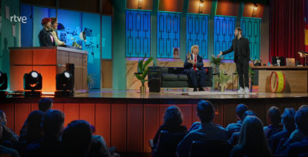 Fotografía del Sketch en La Revuelta