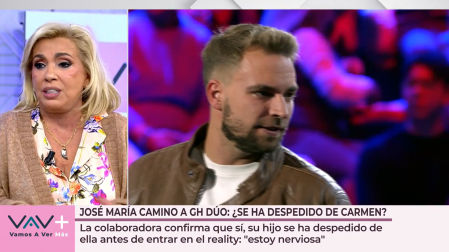 Carmen Borrego habla alto y claro de la inminente entrada de su hijo a 'GH DÚO': ''Sé que lo voy a pasar mal''