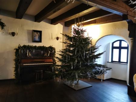 Invierno en el castillo de Drácula.