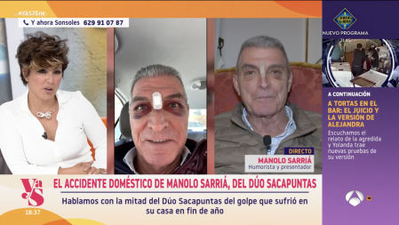 Preocupación por el cómico Manolo Sarrià tras sufrir un accidente doméstico: 