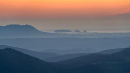 Vista de las Medes desde Tavertet.