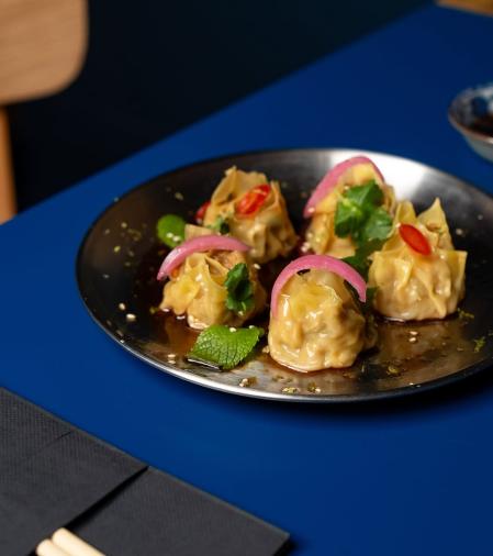 Shaomai estilo thai de Dr Zhang Dumplings