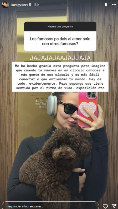 Laura Escanes responde a una polémica pregunta