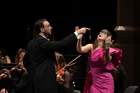 Un momento de la opereta 'El murciélago' con la que el Liceu celebraba el Fin de Año en concierto (aunque con dos semanas de antelación)