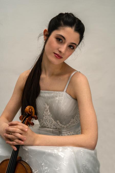 La violinista granadina María Dueñas