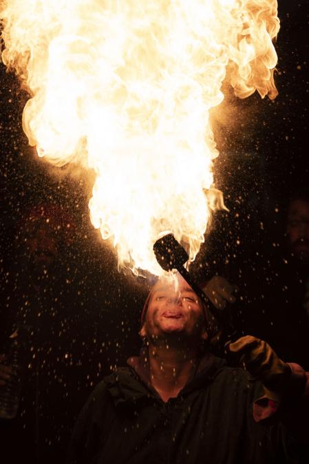 Diables carboneros de La Sagrera.
