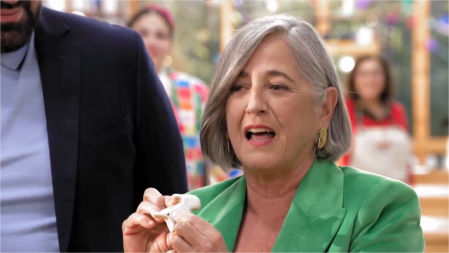 Eva Arguiñano contagió la risa a jurado y concursantes.