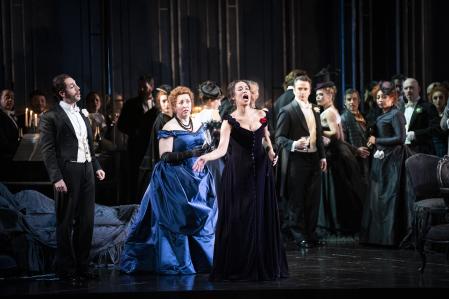 Pase de gráficos de La Traviata en el Gran Teatre del Liceu, Barcelona 10 de Enero de 2025. Joan Mateu Parra / Shooting