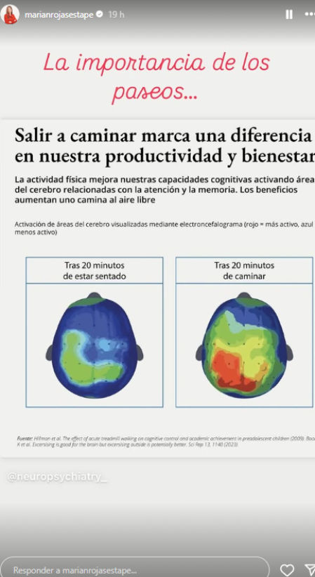 Marián Rojas Estapé en Instagram