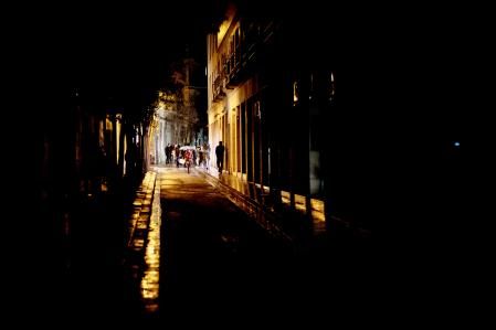 La calle Sant Marc, en Gràcia