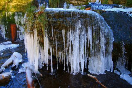 El museo del hielo de la riera de Rupit i Pruit.