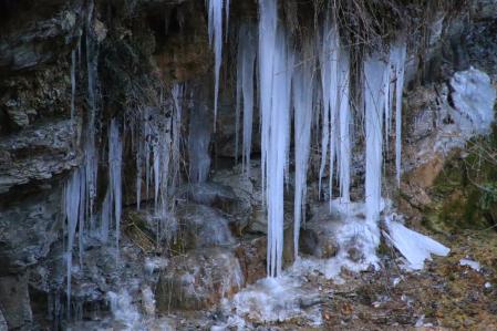 El museo del hielo de la riera de Rupit i Pruit.