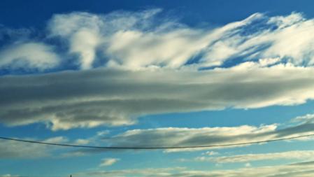 Espectáculo en el cielo de los riscos de Tavertet.