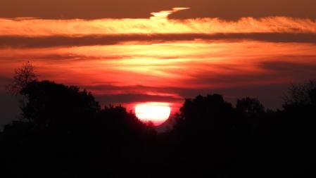 Puesta de sol en Altet.