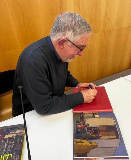 Jesús, en la presentación de su nuevo libro 'Buscando a Ahmed'