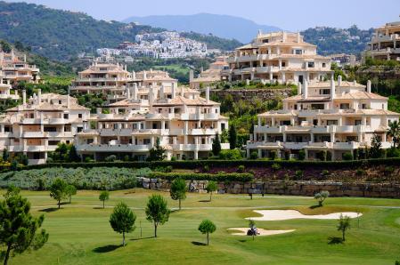 Campo de golf y apartamentos, Benahavís (Málaga).