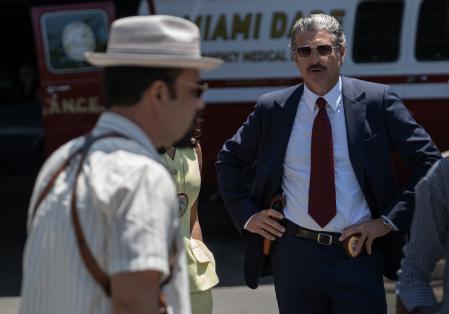 Patrick Dempsey es el capitán Aaron Spencer, el jefe de Harry Morgan.