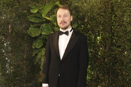 Gints Zilbalodis a su llegada a los Globos de Oro el pasado 5 de enero