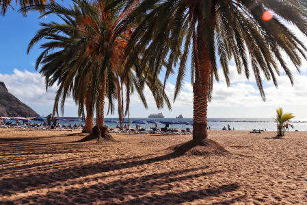 Playa de las Teresitas.