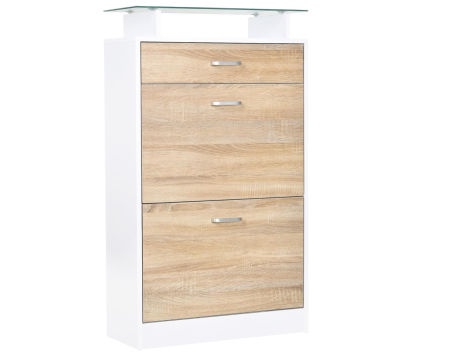 Zapatero con 3 compartimentos