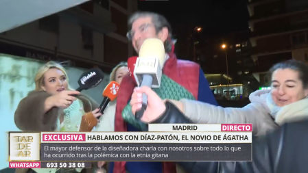 Marta Riesco y las otras tres reporteros persiguieron sin descanso al letrado.