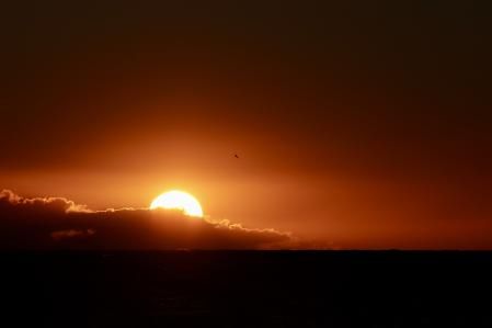 Amanecer en el camino de ronda de de Calella de Palafrugell a Llafranc.