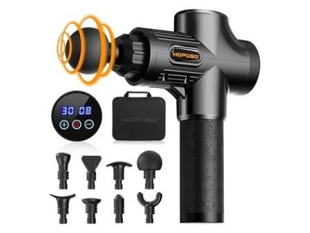 Pistola de masaje muscular eléctrica