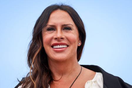 ©PHOTOPQR/LE PARISIEN/Fred Dugit ; Cannes ; 19/05/2024 ; Cuture / Cinéma Palais des festival à Cannes (06), le 19/05/2024 Photocall du film EMILIA PÉREZ [Compétition] Karla Sofia Gascon 77th international Cannes film festival takes place may 14th to 25th 2024 *** Local Caption *** 77e festival de Cannes