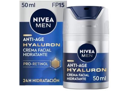 NIivea Men - Hyaluron crema hidratante antiedad FP15