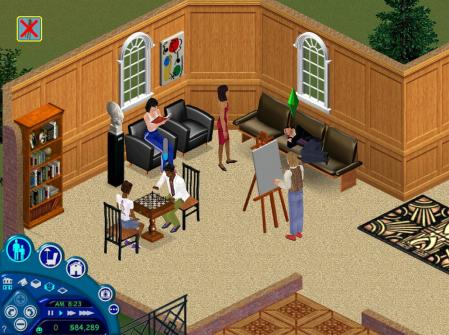 Imagen de la primera entrega de 'Los Sims' para PC