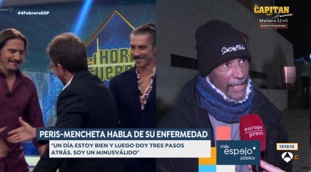 Sergio Peris-Mencheta asegura que no se cambiaría por el Sergio de antes de la enfermedad.