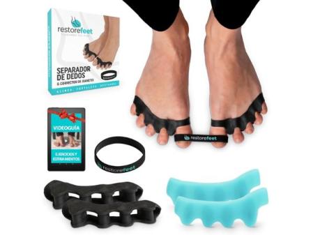 Separadores dedos pies + Banda anti-juanetes