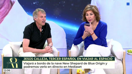 El dardazo de Ana Rosa Quintana a Jesús Calleja antes de viajar al espacio