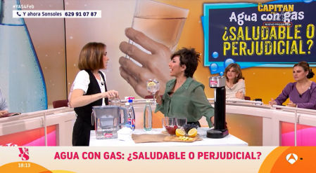 Adiós a los mitos del agua con gas: Boticaria García desvela los beneficios de consumir esta bebida