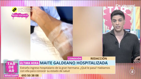 Maite Galdeano vuelve a ser ingresada en el hospital por su enfermedad en la sangre: “Mi situación de salud es alarmante”