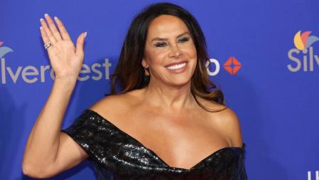 Karla Sofía Gascón promocionando 'Emilia Pérez'