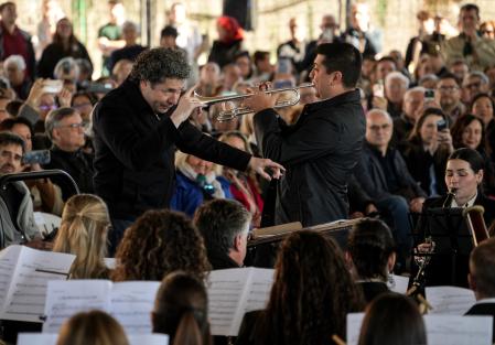 Dudamel en el concierto de Bandas de Música de febrero en Valencia, para los afectados por la DANA&nbsp;