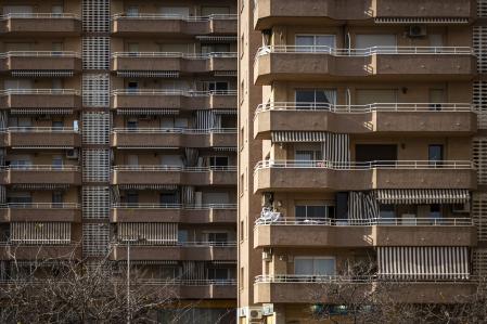 Bloques de pisos en l'Hospitalet de Llobregat