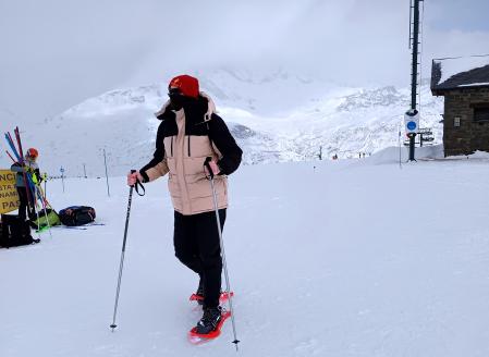 Las excursiones en raquetas son una alternativa al esquí alpino