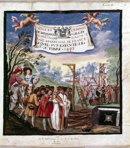 Ejecución de Gilles de Rais